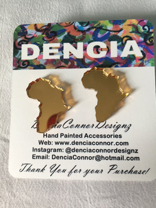 Abebi gold acylic - small