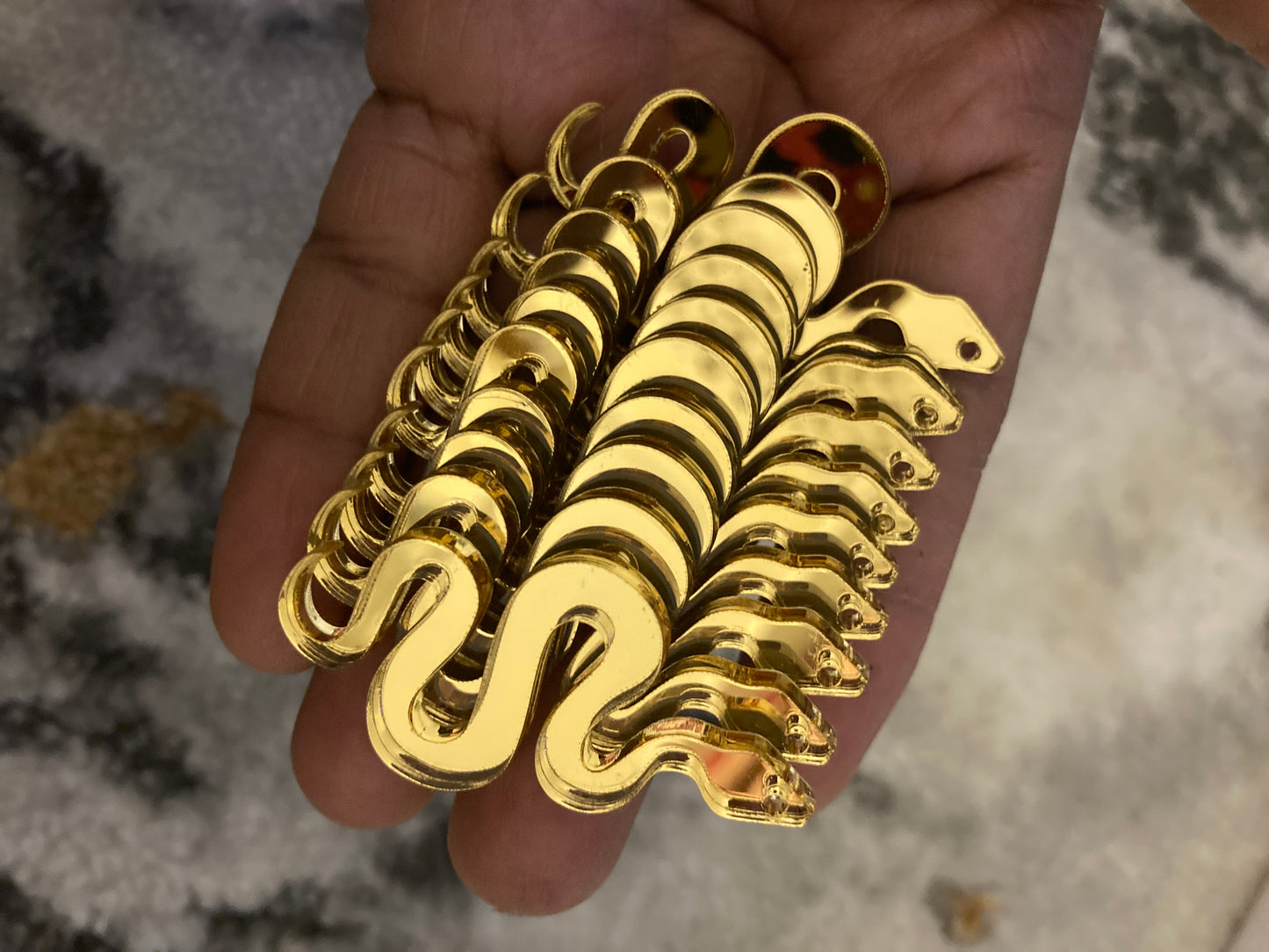 Gold snakes